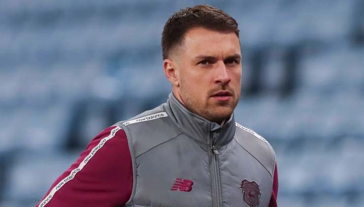 Aaron Ramsey vẫn đang thi đấu trong màu áo Cardiff City.