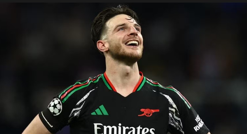 Declan Rice thi đấu đa năng nhưng cần một tiền vệ trụ hỗ trợ phía sau ở Arsenal