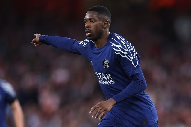 Dembele đã giúp PSG thắng lượt đi