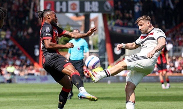 Luke Shaw cần trở lại vị trí hậu vệ cánh trái sở trường tại Man Utd