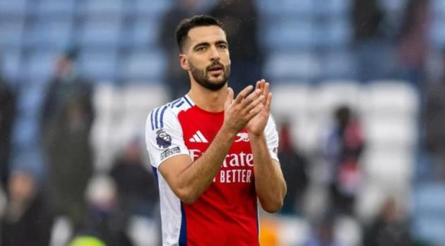 Merino suýt mang về quả phạt đền cho Arsenal.
