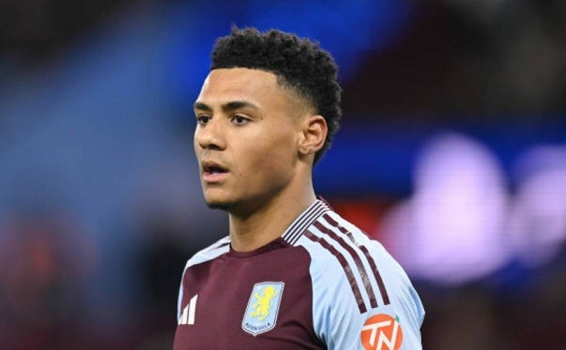 Ollie Watkins trong màu áo Aston Villa, mục tiêu từng được Arsenal theo đuổi