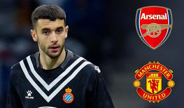 Thủ môn Joan Garcia của Espanyol đang được Arsenal và Man Utd quan tâm
