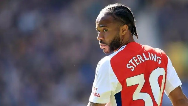 Raheem Sterling trong màu áo Arsenal