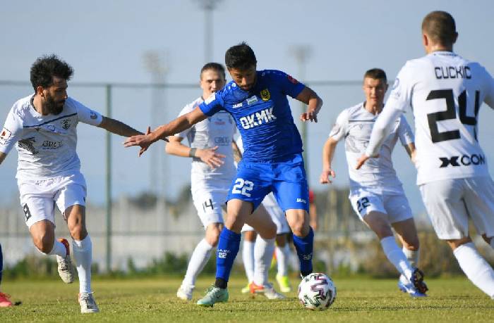 Thống kê lịch sử đối đầu và tỷ lệ kèo Zhetisay vs Kairat Almaty B